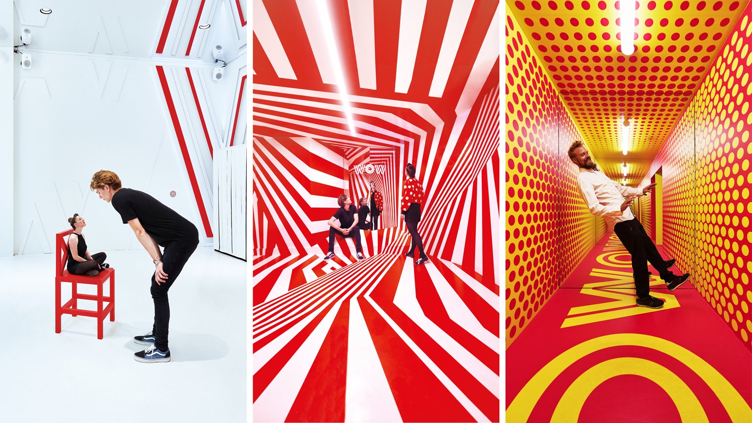 Illusionen und optische Täuschungen im WOW Museum - Room for Illusions in Zürich